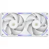 NZXT F280X RGB 140mm ARGB korpusa ventilatori – balti, 2 iepakojumā