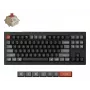 Mehāniskā tastatūra Keychron V3 Ultra 8K — QWERTY, Bluetooth un vadu, RGB, melna