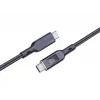 AUKEY CB-MCC102 USB kabelis 1,8 m USB C melns 480 Gbit/s