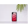 Viedtālruņa maciņš iKins iPhone XS / XS S — rozā ezera un melns, aizsargapvalks