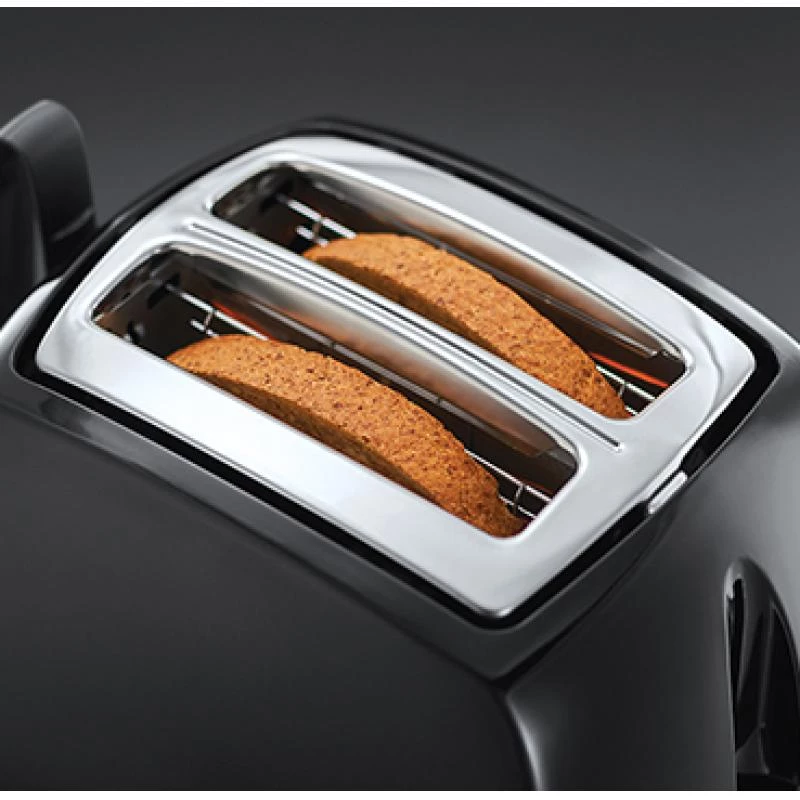 Russell Hobbs 22601-56 tosteris 2 šķēlēm melns