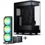 PHANTEKS Evolv X2 + TRYX PANORAMA SE ARGB pilnīga šķidruma dzesēšana - melns, 360mm