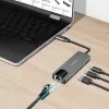 USB3.2 Gen1 centrmezgls, 3 portu ar 2.5G Ethernet