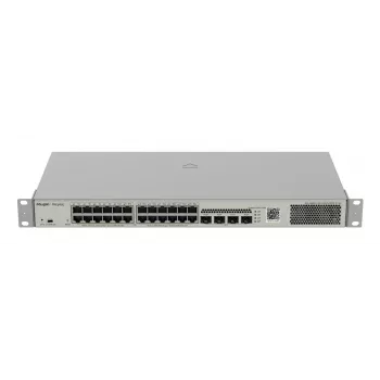 Ruijie Networks RG-NBS3100-24GT4SFP-P-V2 tīkla slēdzis, pārvaldāms, L2, Gigabit Ethernet (10/100/1000), Power over Ethernet (PoE), metālisks