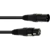 DMX kabelis EUROLITE XLR 3-pin 10 m — profesionāls apgaismojuma vadības kabelis
