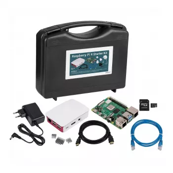 RASPBERRY Pi 3B+ 1GB pilns komplekts 1GB/Korpuss/SD-karte 32GB/Piederumi (RPI3B+-FULL-KIT)