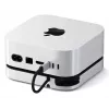 Satechi klēpjdatora dokstacija/portu replikators ST-GNMMES — vadu USB 3.2 Gen 2 Type-C centrmezgls, USB-A un SD, Sudraba