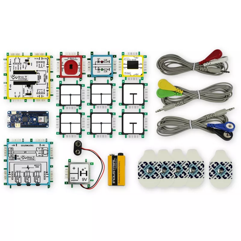 ALLNET Bio Feedback Set BrickRknowledge ALL-BRICK-0703 – izglītojošs bioloģiskās atgriezeniskās saites komplekts