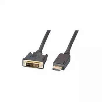EFB-Elektronik DisplayPort/DVI 24+1 kabelis, St-St, 1 m, melns Ražotājs: EFB Elektronik (K5564SW.1V2)