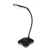 Galda lampa ESPERANZA ELD105K MIMOSA — LED galda lampa ar nakts gaismu, melna