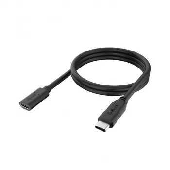 USB pagarinātāja kabelis Akasa AK-CBUB70-12BK Type-C 10 Gbps, 1,2 m