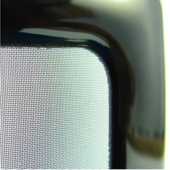 Putekļu filtrs DEMCiflex DF0010 — melns, 230×230 mm datora korpusa putekļu filtrs