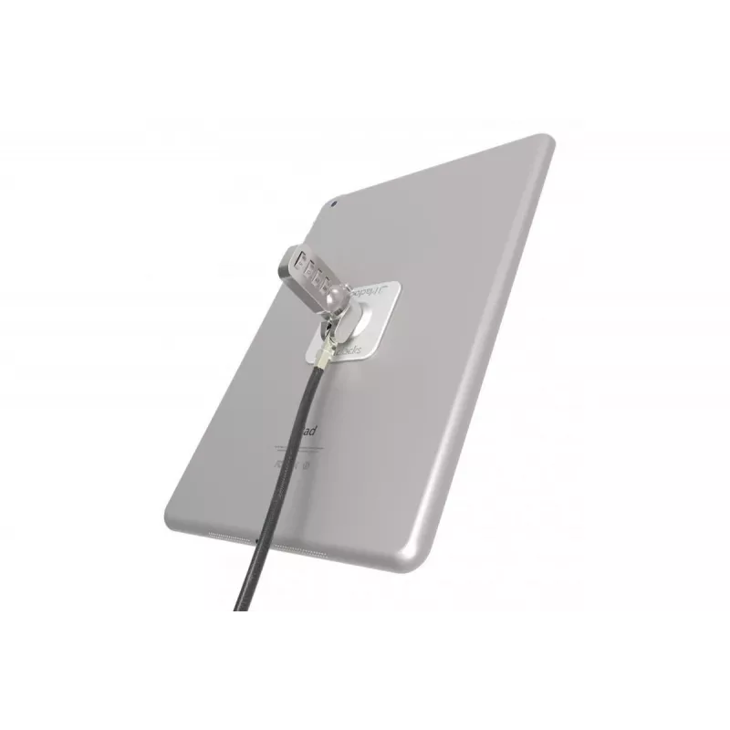 Compulocks Universal Tablet kabelis Lock 3M Plate Sudraba Combination Lock
