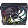 Ventilators Seasonic MagFlow ARGB 12 cm 2000 RPM Melns
