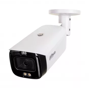 8MP Smart Dual Light Active Deterrence Fixed-focal Bullet WizSense tīkls Camera