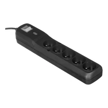 Lestar 5w Lv-530wa, pārsprieguma aizsargs, 2,5m, Melns Lv-530w G-a K. Cz 2,5m