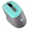 Bezvadu pele DEFENDER Silent Click C Mint 52294 — piemērota abām rokām, 1600 DPI, 2,4 GHz nano USB