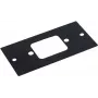 Rack module Omnitronic Modul 2HE with 1x IEC power inlet, cutout 44×88 mm