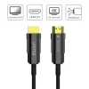HDMI optiskais kabelis Unitek C11092ASL01 4K 60Hz (HDMI 2.0, 20 m, vīr.–vīr., melns)