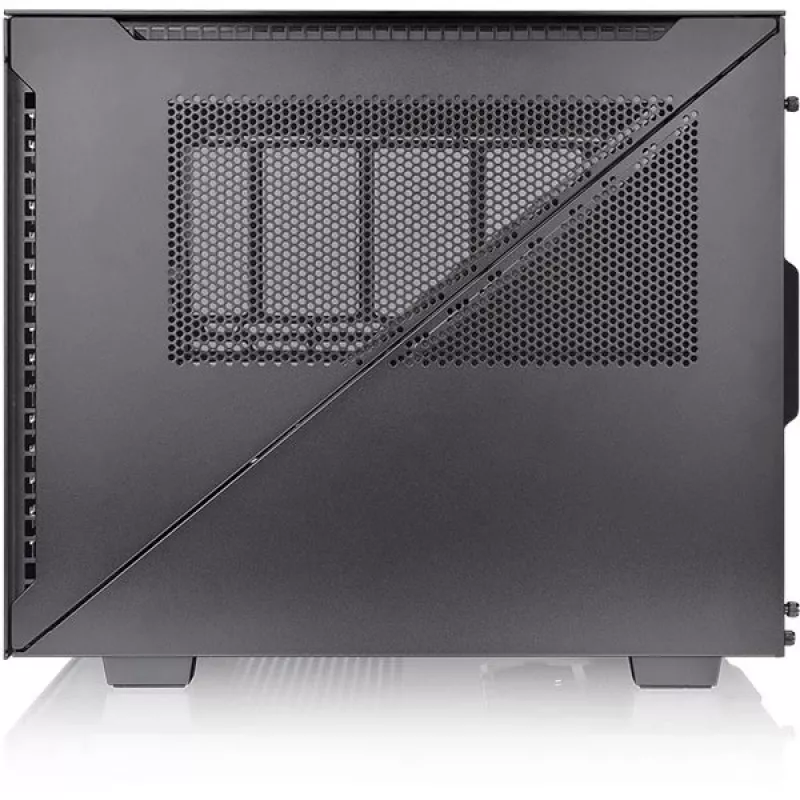 PC korpuss Thermaltake Divider 200 TG Air Micro Tower melns