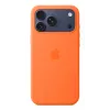 Apple iPhone 17 Pro Max Silikona Maciņš ar MagSafe Oranžs