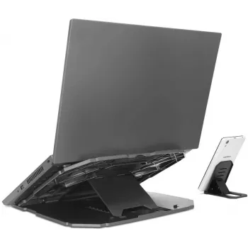 Klēpjdatora statīvs Lenovo 4XF1A19885 Melns Regulējams augstums 0-190mm