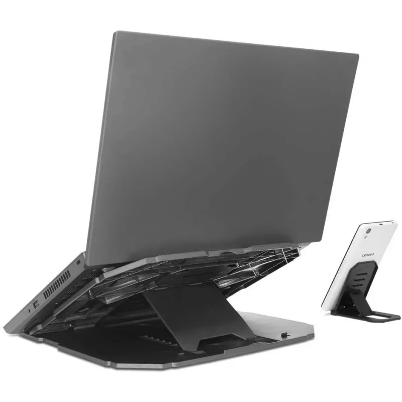 Klēpjdatora statīvs Lenovo 4XF1A19885 Melns Regulējams augstums 0-190mm
