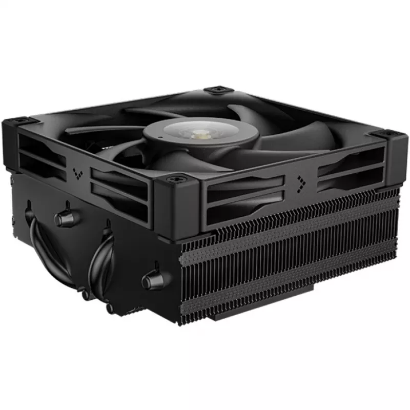 Procesora dzesētājs DeepCool AN400 BK 92 mm, melns, 92 mm ventilators, saderīgs ar ligzdu