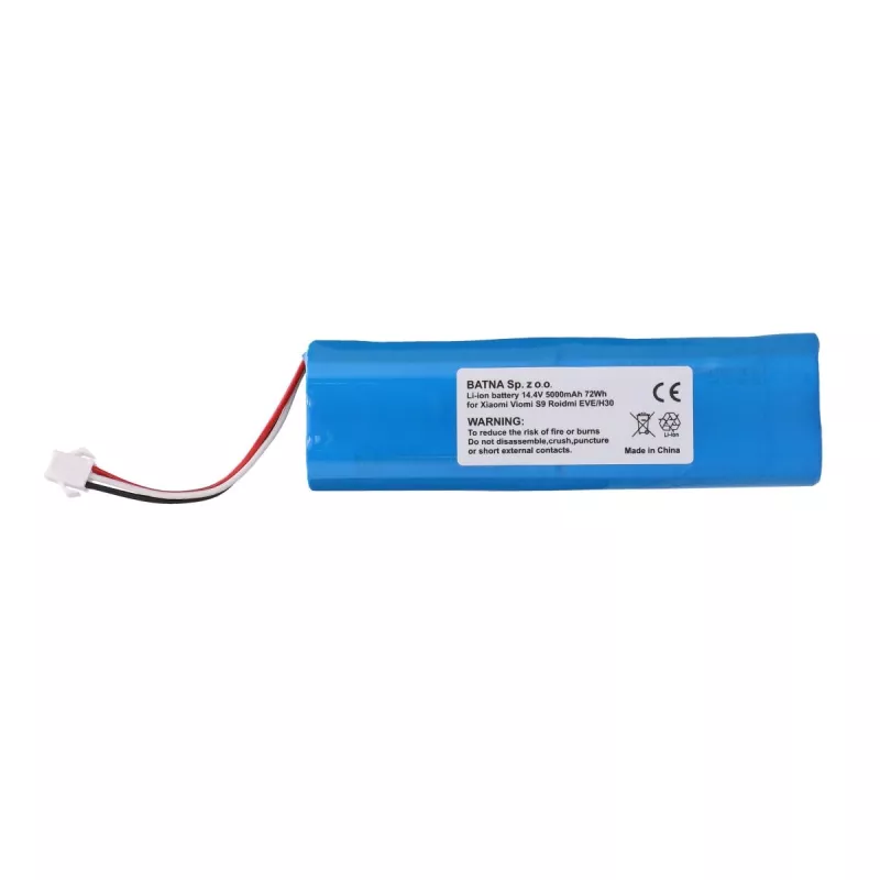 Akumulators Roidmi Eve/H30 H18650CH-4S2P 5000mAh 14.4V 72Wh