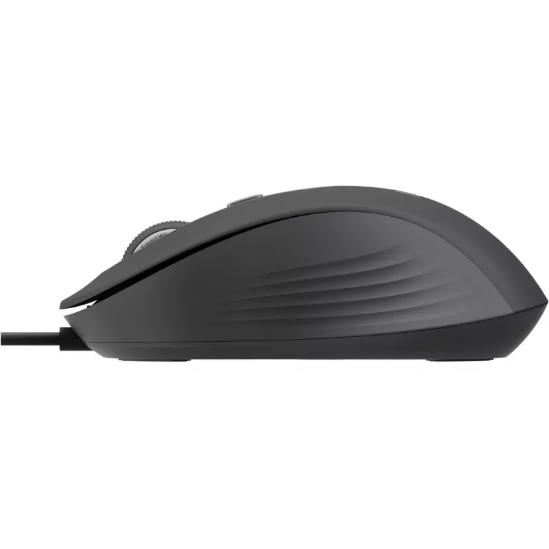Logitech Signature Wired M520 for Business Optical Wired pele USB-C Plug-and-Play Windows/Mac/Chrome/PC/laptops - Graphite