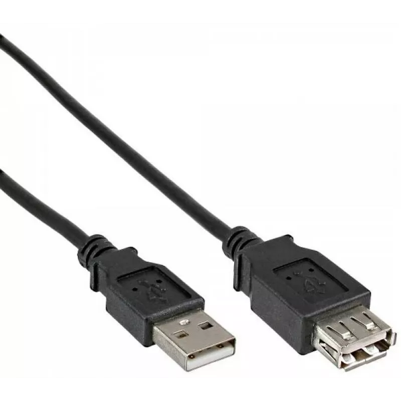 USB kabelis DeLOCK 83401 USB 2.0 0,5 m melns