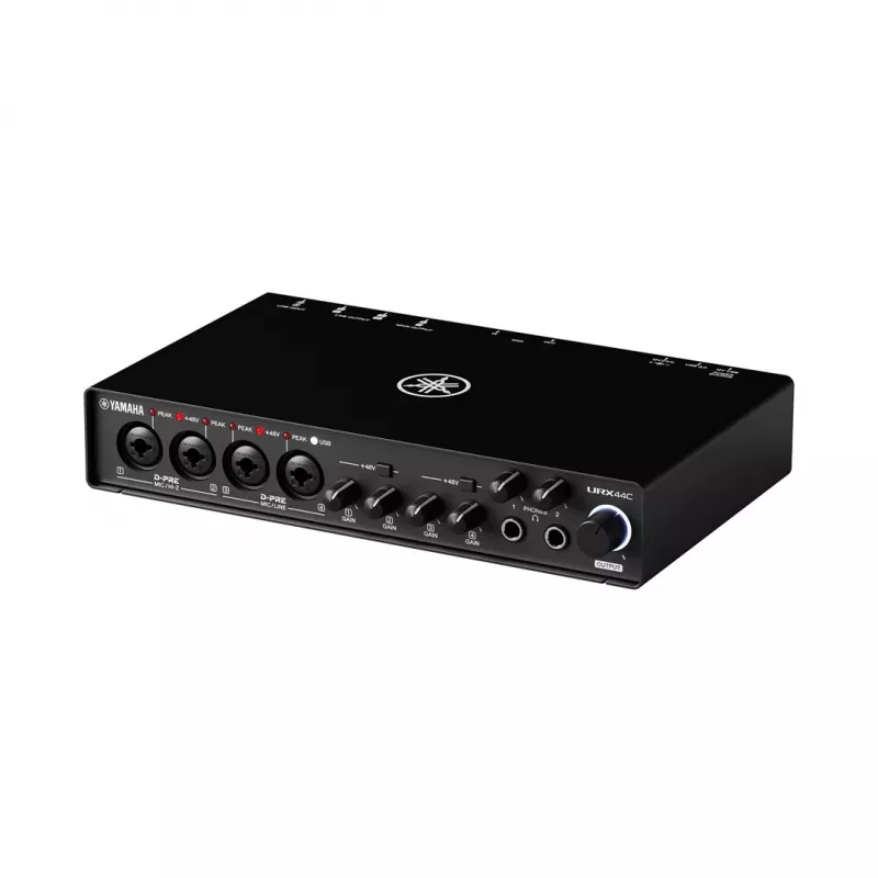 Audio/MIDI interfeiss YAMAHA URX44C — kompakta USB audio un MIDI savienojamība