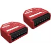 Smart switch Shelly SHELLY_1PM_GEN3_2ER — bezvadu 110–240V, 1,2W patēriņš, max 240V, plastmasas korpuss, 42×16×37 mm, 2 gab. iepakojumā