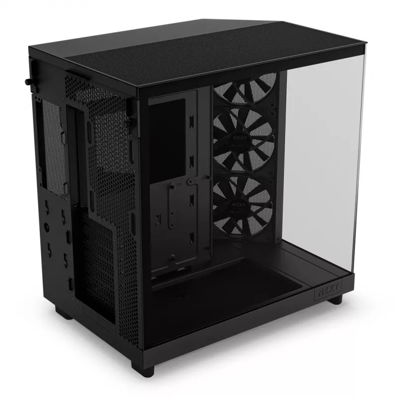 NZXT H6 Flow Midi-Tower - Melns