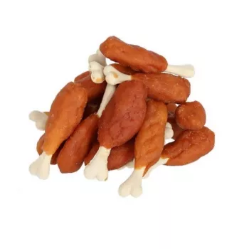 Suņu zobu kopšanas kociņi Hilton Chicken Legs 500 g — dabīgi, ar vistas garšu, bez lipekļa
