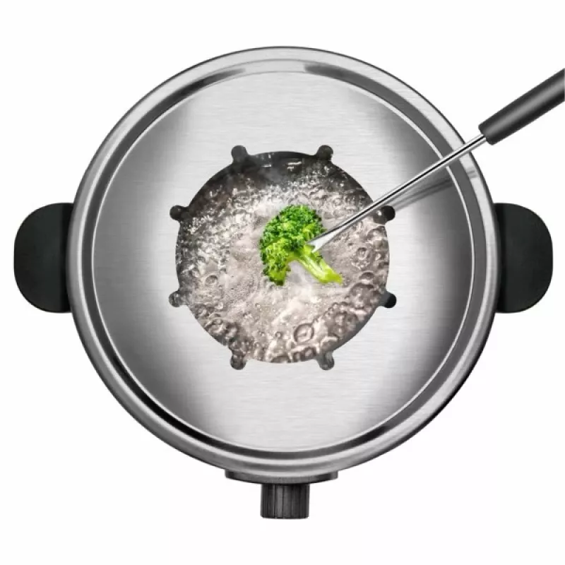 Fondī komplekts Taurus FF2 2 L 8 personām, korpuss no nerūsējošā tērauda, 1000 W, 230 V, melns/sudrabots