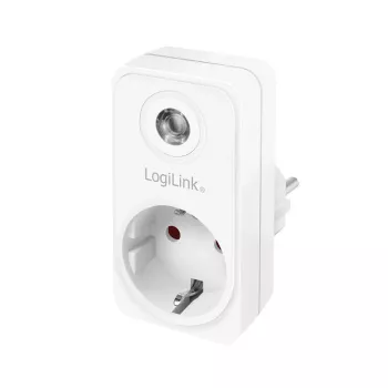 LogiLink PA0263 Pārsprieguma aizsargs Balts 1 maiņstrāvas kontaktligzda 230 V