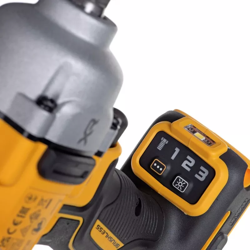 DeWALT DCF891NT-XJ akumulatora skrūvgriezis/triecienskrūvgriezis, dzeltenā krāsā