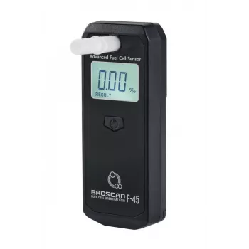 BACscan F-45 alkohola testeris 0 - 4% Melns