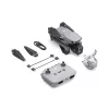 Kvadrokopteris DJI Air 3s RC-N3 — 50 MP kamera, 4K 3840×2160, 4 rotori, maks. 27 m/s, 32 000 m diapazons, 4276 mAh akumulators, pelēks