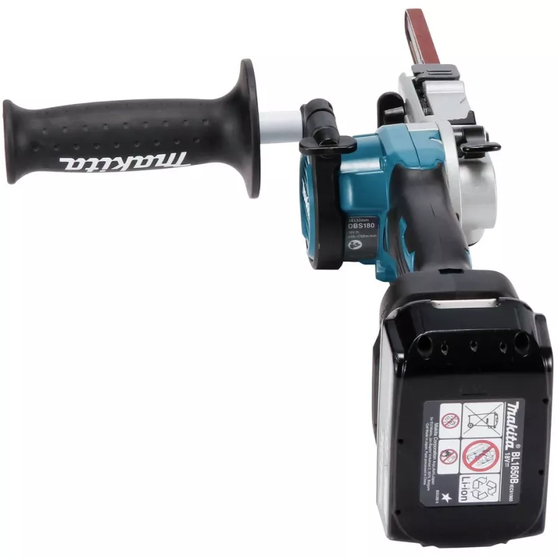 Makita DBS180Z portatīvā slīpmašīna Detalizētā slīpmašīna Melna, Zila