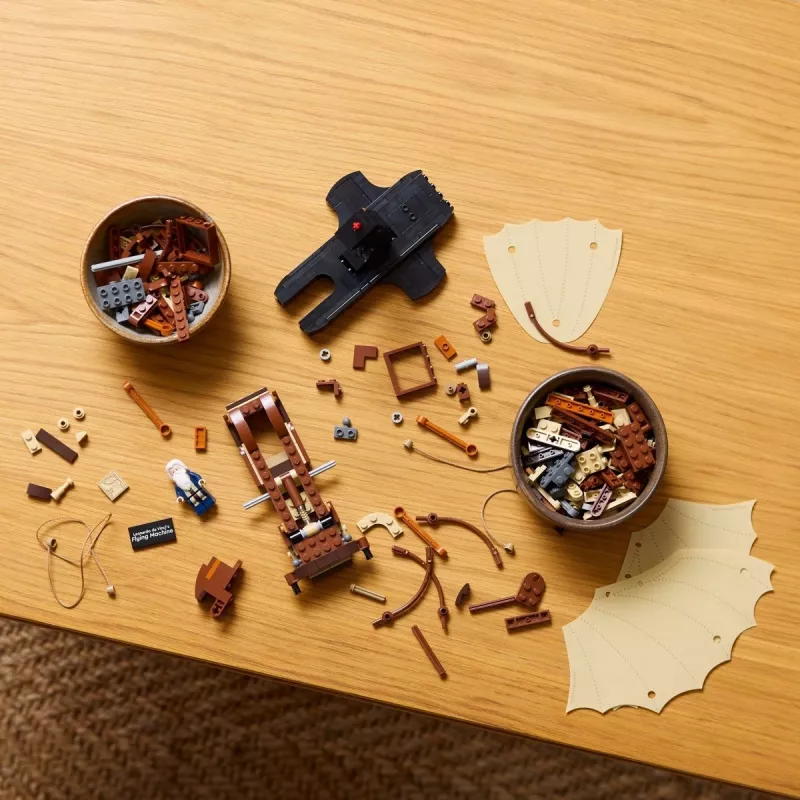 LEGO ICONS 10363 Leonardo da Vinči lidojošā mašīna