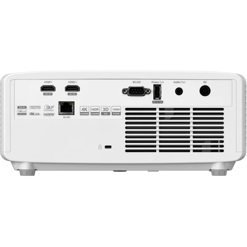 Optoma ZH520 DLP lāzera projektors, 5500 lm, Full HD (1920 x 1080), 16:9, 3D, LAN, balts (E9PD7M201EZ1)