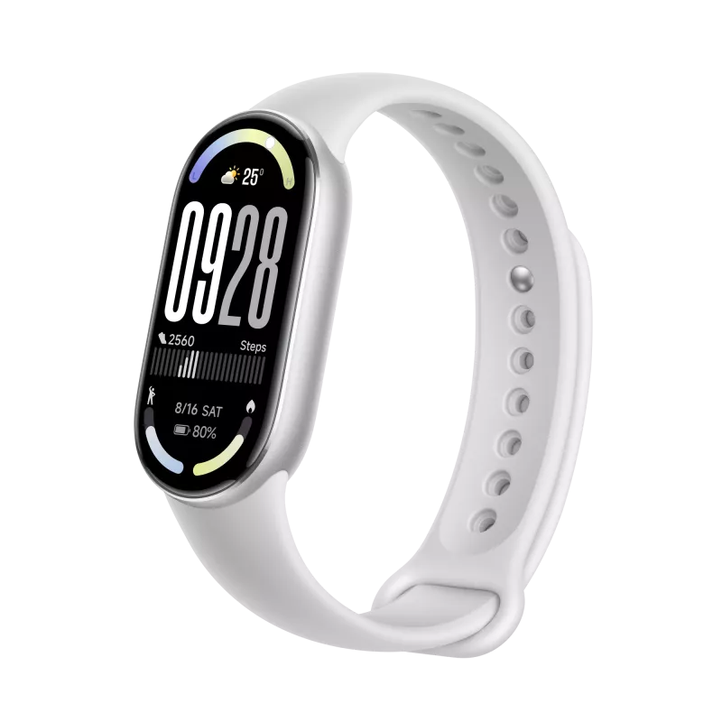 Viedpulkstenis Xiaomi SmartBand 10 Sudraba AMOLED BT