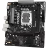 Mātesplate ASROCK H810M‑X micro ATX Intel H810 LGA 1851 DDR5 2× DIMM 128GB M.2 2.5GbE HDMI DisplayPort
