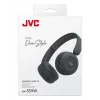 Austiņas JVC HA-S59W — vadu un bezvadu Bluetooth, USB‑C, supra-aural, 20–20000 Hz, 1,2 m kabelis, 148 g, melnas