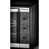 Rommelsbacher BG 1550 elektriskā krāsns, melna, 30 L, 80–230 °C, 7 režīmi, rotējošais iesms, 120 min taimeris