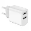Lādētājs Gembird TA-UC-2A12-01 Iekštelpu maiņstrāva 2.4A 2 USB Balts
