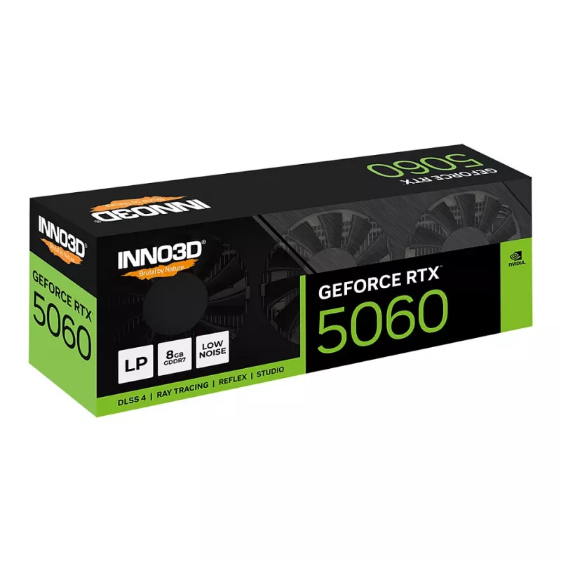 INNO3D GeForce RTX 5060 X3LP 8GB GDDR7 Low Profile grafikas karte