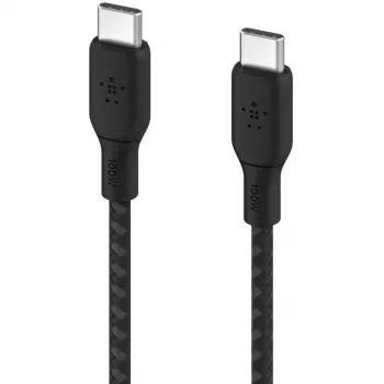 USB kabelis Belkin CAB014bt3MBK 3m USB C melns USB 2.0